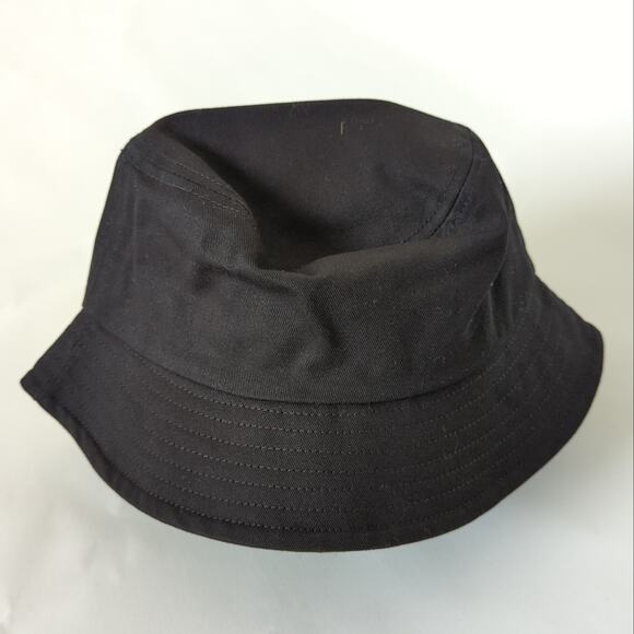 Dolls Kill Black Bucket Hat OS Unisex Womens Cap NWOT - Picture 3 of 6